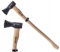 Schmith - Hache avec Coin 2000g - Idéal pour Bois de Chauffage - Resistante - Ergonomique - Robuste - Sylviculture