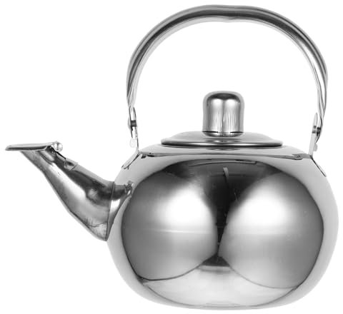 Ciieeo Cafetera De Acero Inoxidable Hervidor De Agua Resistente y Duradero Diseño Elegante