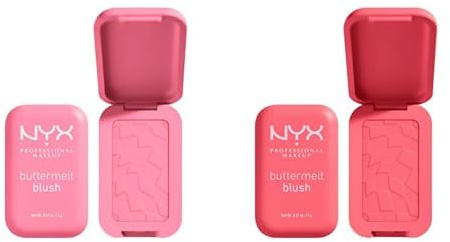NYX Professional Makeup Buttermelt Blush Bundle: Butta Together & U Know Butta Bundle