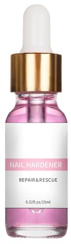Nail Strengthener and Growth Polish - Nail Hardener - Natural Essential Nail Strengthener - Nourish Nail strengthening For Thin, Weak, Damaged Nails, 15ml
