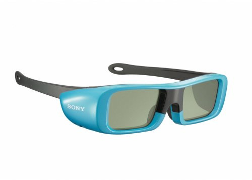 Sony TDG-BR50L Lunettes 3D Actives petite taille bleues lunettes compatibles avec les écrans Sony 2011 série EX720