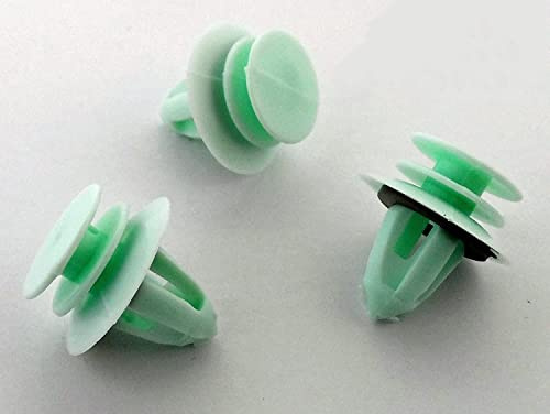 10 x Skoda Clips Agrafe Plastique Moulures et Bandeaux - 6Y0867260 - (Octavia / Fabia / Roomster) - Panneaux de Portes / Garnissages - LIVRAISON GRATUITE!