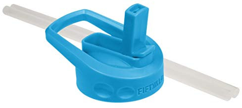 FIFTY/FIFTY Wide Mouth Straw Cap, Straw Lid, Crater Blue