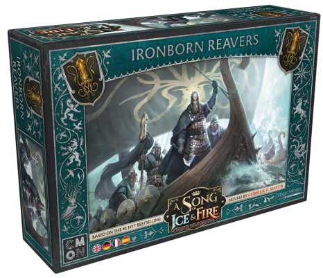 CMON, A Song of Ice and Fire – Plünderer der Eisenmänner, Erweiterung, Tabletop, 2 Spieler, Ab 14+ Jahren, 45-60 Minuten, Deutsch, Mehrsprachig