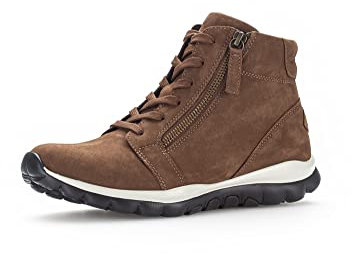 Gabor Damen Schnürstiefeletten, Frauen Stiefeletten,Wechselfußbett,halbstiefel,Kurzstiefel,uebergangsschuhe,Whisky (Mel.),42 EU / 8 UK