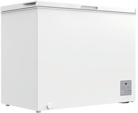 aro Congélateur coffre/Congélateur bahut CF2540E, 104 x 55.6 x 83.5 cm, 254 L, dégivrage manuel, avec panier, thermostat réglable pour régler la température de 5°C à -24°C, blanc