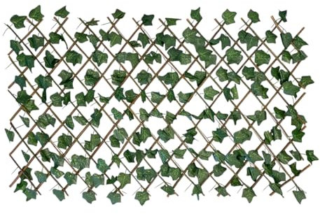 Acomoda Textil – Celosía Extensible de Madera Natural con Hojas Elegante, Resistente y Versátil 180x81 cm. Valla Decorativa de Ocultación para Balcón, Patio Jardín y Terraza.