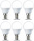 Amazon Basics LED-Leuchtmittel in Tropfenform (P45), kleines Edison-Schraubgewinde E14, 5.5 W (entspricht 40-W-Glühbirne), Warmweiß, nicht dimmbar, 6Stück
