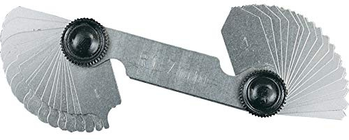 34 BLADE RADIUS GAUGE 1.0-7.0mm