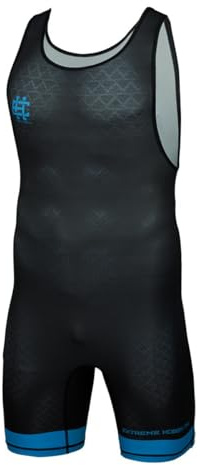 Brottningströja för män svart armé, kompressionströja reh-tech onepiece ärmlös bodysuit ringer-tröja herr