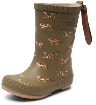 Bisgaard Bottes de pluie en caoutchouc basique, safari, 27 EU, Safari, 27 EU