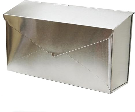 NACH Mailboxes for Outside Wall Mount, 12.5 x 5 x 10 inch, Stainless Steel Mail Box Wall Mounted, Waterproof Mailbox for Door - The Modern Envelope Mailbox
