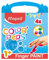 Maped Color'Peps Fingerfarbe für Babys und Kinder ab 1 Jahr – Gouache 80 g – einfache Reinigung mit Wasser – 4 Farben grün, blau, gelb und rot