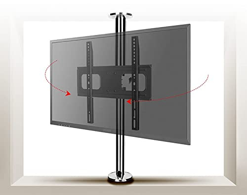 Cadre Rotatif À 360 Degrés - Meuble TV, Support De Sol pour TV LCD, Support Rotatif pour Cloison De Séparation, Base Rotative pour Meuble TV, Écran LED 32-75 Pouces (Size : 66-82CM)