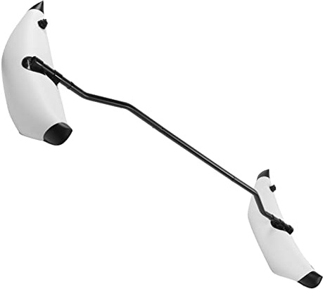 Stabilisateur Kayak Gonflable PVC Accessoire Équilibre Flottant pour Canoë Bateau (Blanc)