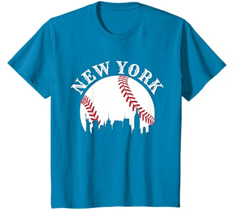 Joueur de Baseball New York City NYC NY State Game Fans T-Shirt