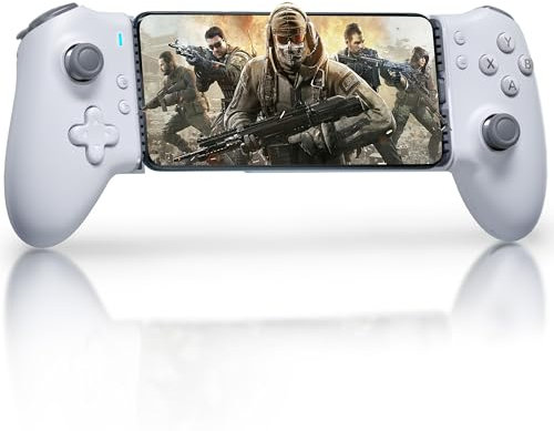 EasySMX M15 Mobile Gaming Controller for Android/iPhone 15 Series, Android Controller with Hall Trigger/Joysticks for Play Minecraft, COD
