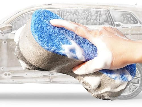 Autowaschschwamm, Autoschwämme – Autowasch-Detailschwämme, Reinigungs- und Waschschwamm für Zuhause, Auto, SUV, LKW und Wohnmobil