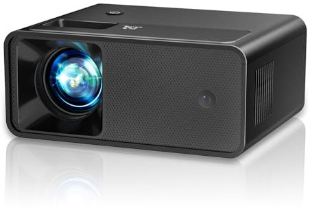 Projector, 2025 Upgraded 15000 Lumens Full HD 1080P Supported, Einyoumily Portable Mini Projector, Small Video Projector, Home Theatre 130, Compatible With iOS/Android/TV Stick/HDMI/USB