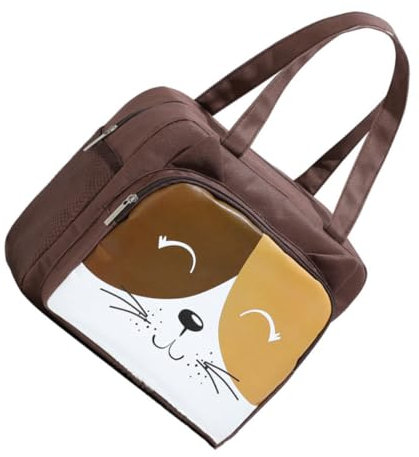 ULTECHNOVO 1pezzi Borsa in Oxford Per Pranzo Sacchetto in Oxford Borsa Per Alimenti Da Picnic Contenitore Per Alimenti Maniglia Durevole Per Studenti e