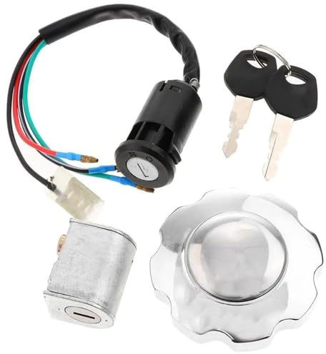 Cerradura con Llave Juego De Cerradura para Tapa Asiento Motocicleta con Llave Y para Honda CG125 ZJ125 CG 125 ZJ