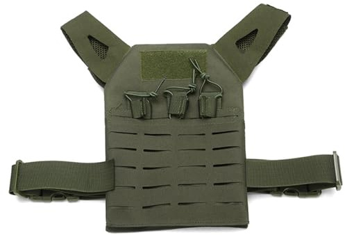Joygoodta Airsoft-Weste für Kinder, verstellbar, atmungsaktiv, leicht, Armeeweste für Kinder, Paintball, Training, Jagd, Outdoor, kugelsicher für