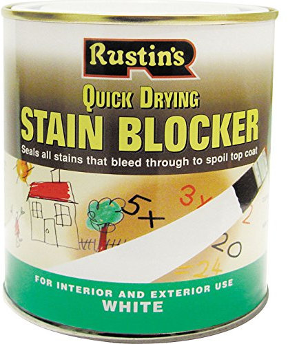 Rustins 5015332490011 Quick Drying Stain Blocker - White