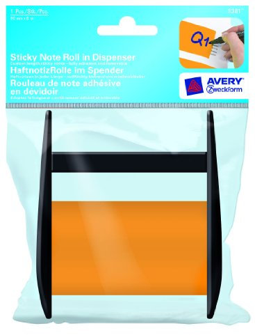 Avery Zweckform 8381 HaftnotizRolle neonorange im Spender