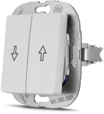 REV PrimaLuxe Interrupteur pour volet roulant Blanc