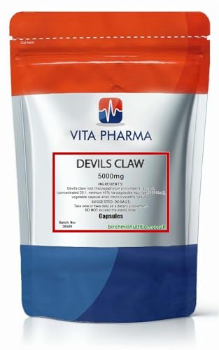 VITA PHARMA Devils Claw 5000mg 30 Capsules