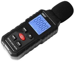 Sound level meter portable sound pressure level meter sound level meter digital LCD display backlight screen noise decibel portable sound pressure level meter S8607
