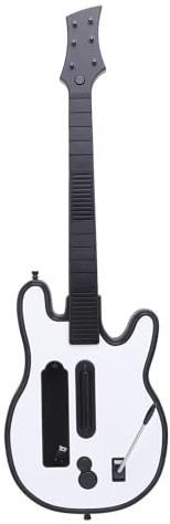 Tangxi Chitarra da Gioco Wireless con Luce RGB per Un'esperienza Migliorata con Cursore del Manico Sensibile Al Tocco per Guitar Hero e Rock Band