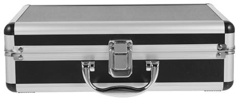 FUNNETOYU Estuche Seguro para Micrófono Espuma y Rígida Carcasa Portátil Ajustable para Protección y Almacenamiento en Viajes