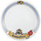Seltmann Weiden 001.449684 Compact Bayern Speiseteller Rund, Porzellan, Blau/Weiß/Gelb/Rot