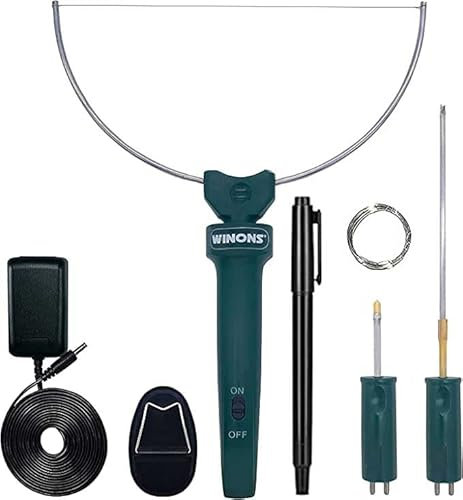 WINONS Hot Wire Foam Cutter Tool, WFC0001 Polystyrene and Styrofoam Cutter with Max. Temp. - 350°C, Hot Wire Cutting Tool for DIY Projects (Kit of 3)