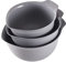 KitchenAid Universal-Rührschüsseln aus Kunststoff, Grau, 3 Stück