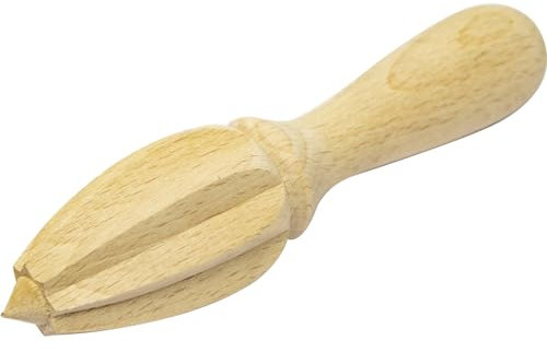 Wooden Manual Lemon Squeezer - Hand Fruit Juicer, Citrus | Press, Handheld Kitchen Tool | Hand Press Manual Juicer Fruit Orange Citrus Juice Extractor | Lime, Orange & Grapefruit Reamer