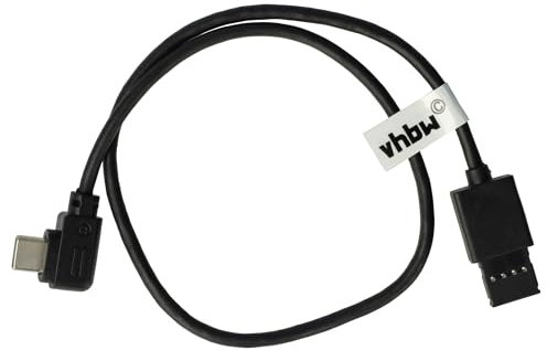 vhbw Cavo di controllo compatibile con DJI Ronin -S, RSC 2, RS 3 Pro, SC gimbal a Sony Canon Nikon Fujifilm Panasonic fotocamera - 35 cm