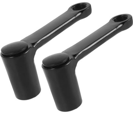 Toyvian 2 Piezas Brazo Manivela Bicicleta Montaña con Extensión para Accesorio de Repuesto Compatible con Bicicletas de Montaña Fácil Instalación y Suave
