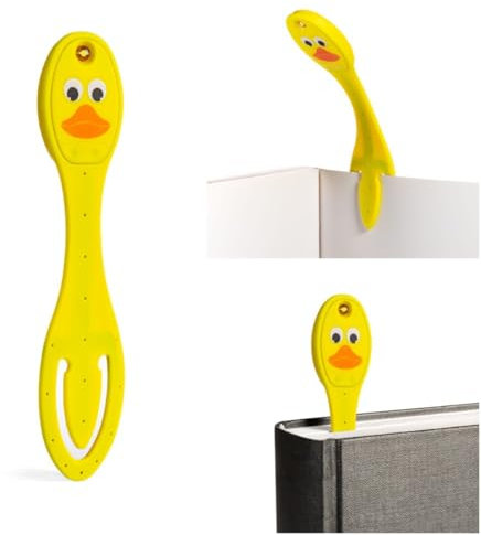 Flexilight Reading Light | 2 in 1 Bookmark Book Light | LED Clip On Reading Lamp | Children and Adult Book Torch | Book Accessories | Gift for Readers, Book Lovers