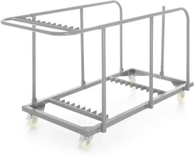 HENDI Transportwagen, für Tische, Platzsparende Aufbewahrung und Transport, Catering Möbel, 1800x850x(H)990mm