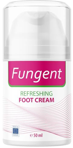 Fungent Creme | pommade de soin des pieds et des ongles pour une utilisation quotidienne | 1 x distributeur à pompe de 50 ml