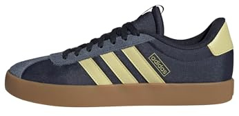 adidas Homme VL Court 3.0 Shoes, Legend Ink/Powder Yellow/Preloved Ink, 49 1/3 EU