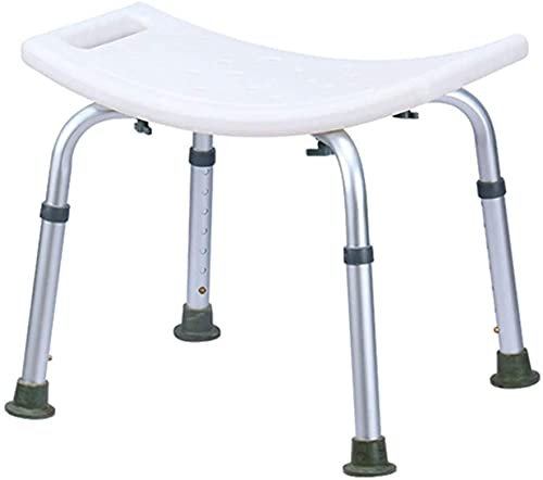 Chaise de salle de bain de douche Siège de douche réglable en hauteur avec accoudoirs Élévateur de baignoire Tabouret de douche de sécurité antidérapant pour personnes âgées et personnes handicap