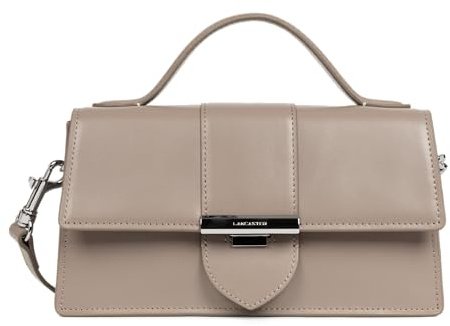 LANCASTER | Paris Ily - Sac à Main Cuir de Vachette Lisse Galet Fonce