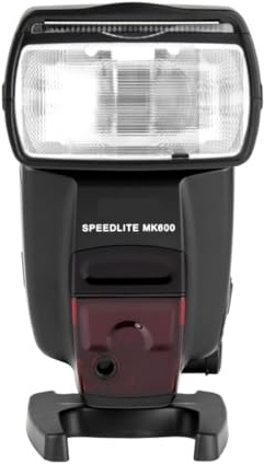 HSS Blitzgerät E-TTL Speedlite MK600 Kompatibel mit Canon EOS Kameras
