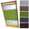ourdeco® Universal Dachfenster Thermo-Wabenplissee/103 x 141cm grün(Breite x Höhe)/lichtundurchlässig, verdunkelnd, Thermo- und Hitzeschutz