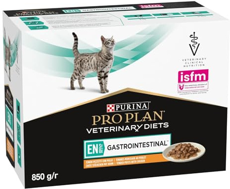 PRO PLAN VETERINARY DIETS EN Gastrointestinal Wet Cat Food Chicken 85g x 4