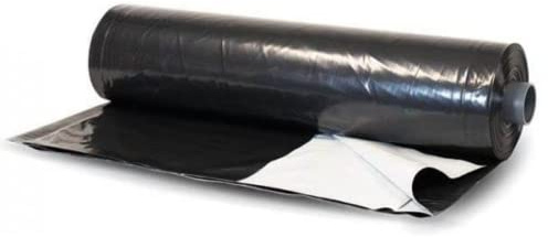 Farm Plastic Supply - Silage Tarp Black/White Plastic Sheeting - 5 Mil (50' x 20') - Heavy Duty Polyethylene Plastic Tarp for Silage Cover, Bunker Cover for Farming, Agriculture, Ground Covering