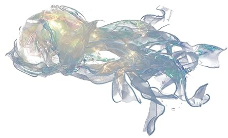 DOITOOL Lámpara De Medusa Creativa Para Decoración De Habitaciones Luz Nocturna Colgante Diseño Único Para Fiestas y Ambientes Mágicos Adolescentes